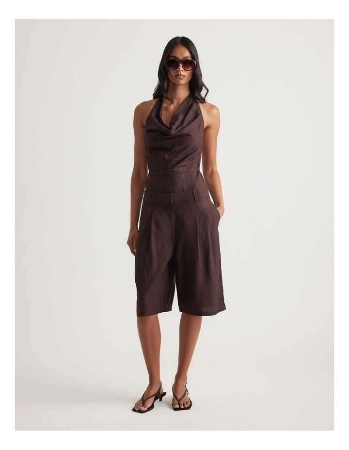 Gwen Linen Blend Shorts image 1