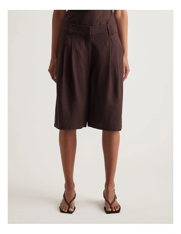 Gwen Linen Blend Shorts image 4