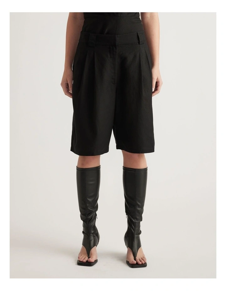 Gwen Linen Blend Shorts image 4