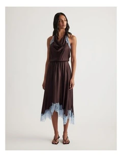 Sylvana Halter Midi Dress