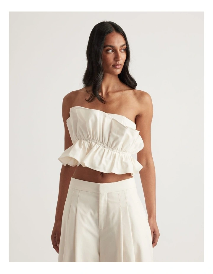 Clarissa Ruffle Bodice Top image 4