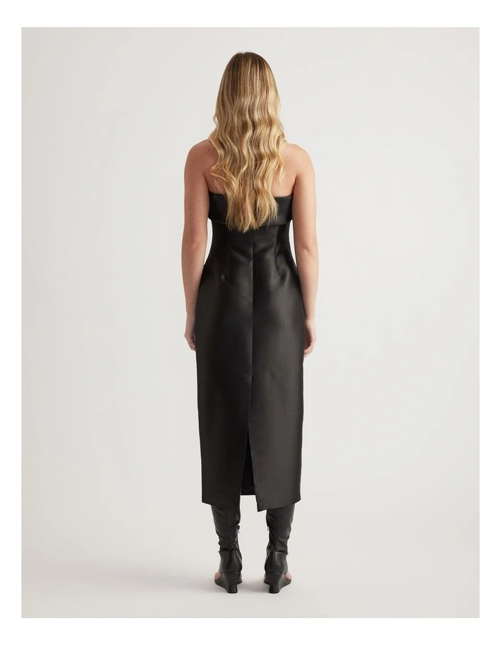 Zahra Strapless Midi Dress image 2