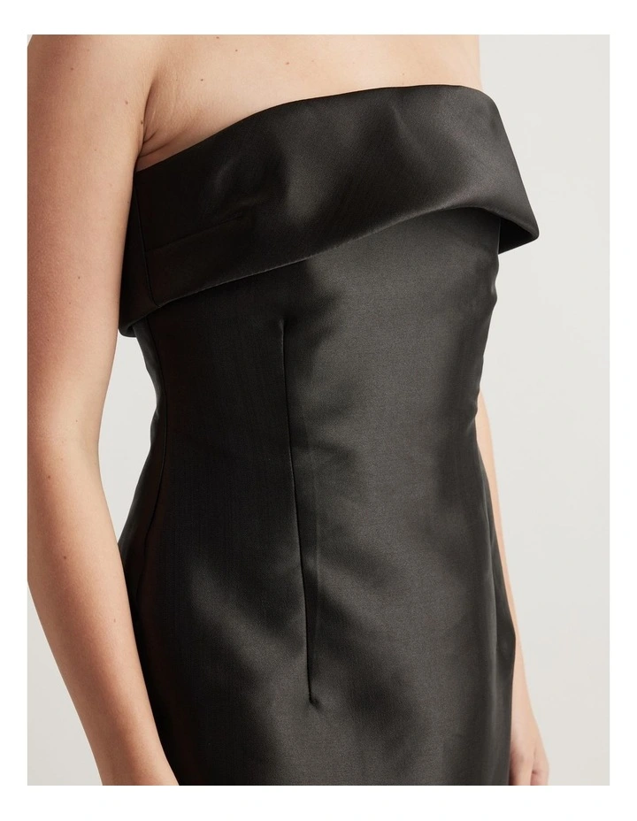 Zahra Strapless Midi Dress image 3
