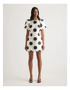 Zayn Puff Sleeve Mini Dress