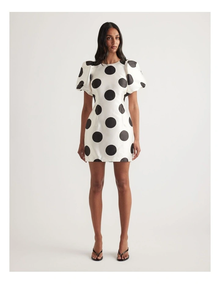 Zayn Puff Sleeve Mini Dress image 1