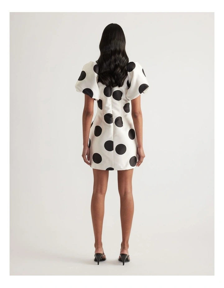 Zayn Puff Sleeve Mini Dress image 2