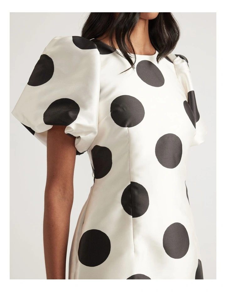 Zayn Puff Sleeve Mini Dress image 3