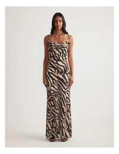 Emmanuella Sheer Maxi Dress