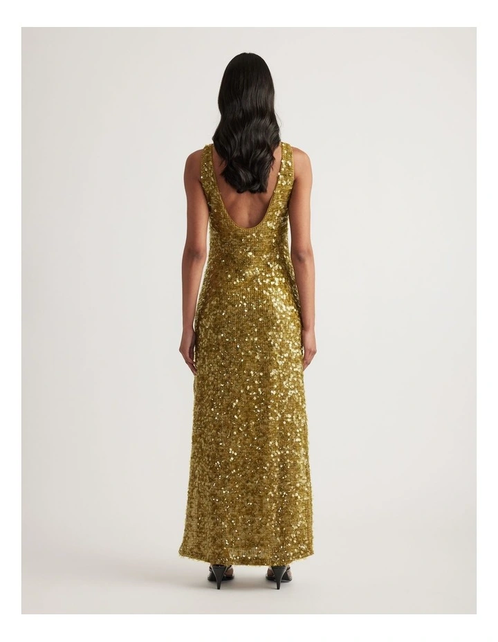 Zayla Sequin Maxi Dress image 2