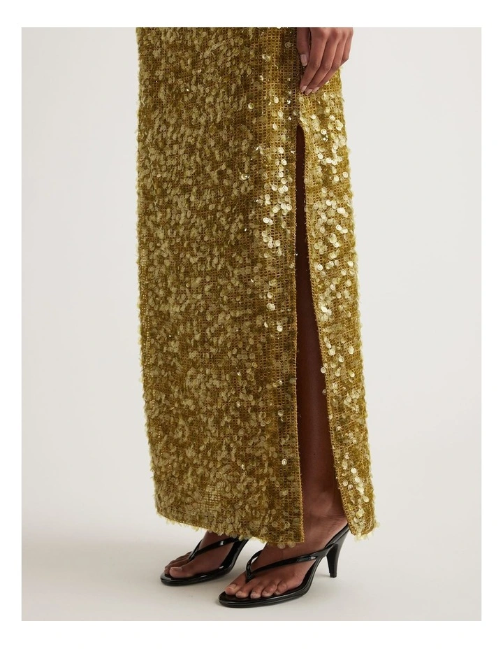 Zayla Sequin Maxi Dress image 3