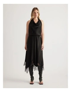 Sylvana Halter Midi Dress