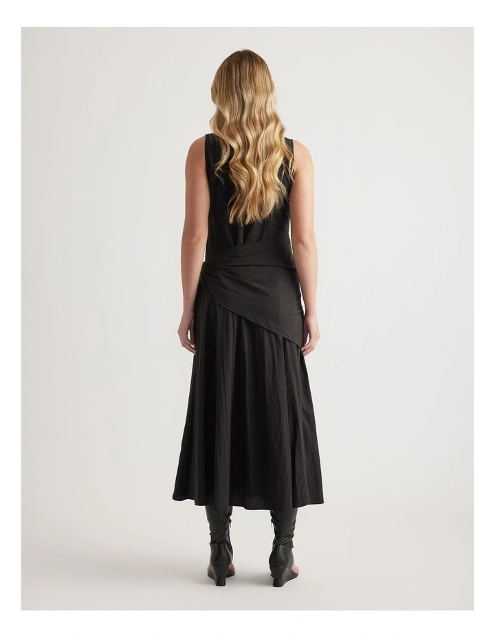 Isabelle Scarf Tie Midi Dress image 2