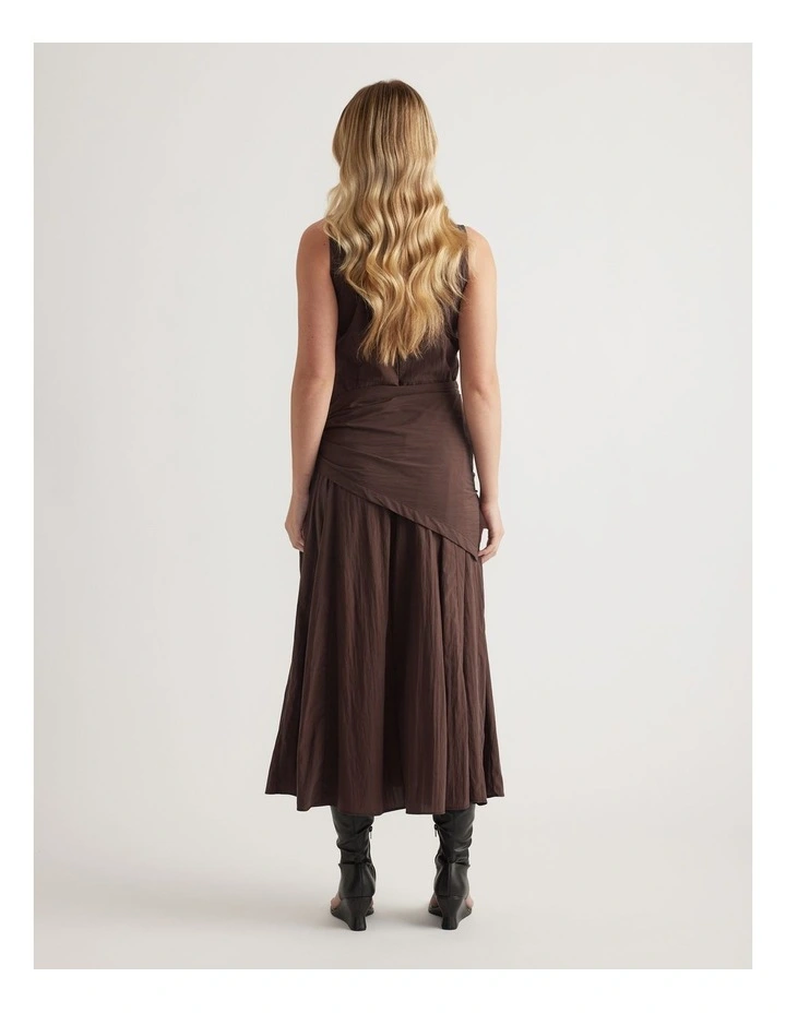 Isabelle Scarf Tie Midi Dress image 2