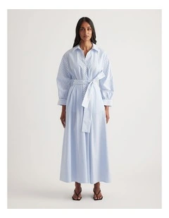 Madilyn Maxi Shirt Dress