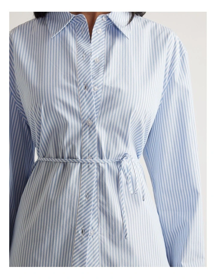 Lucy Cotton Side Tie Shirt image 3