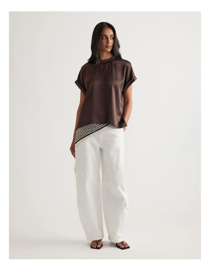 AnnMaree Satin Tee image 1