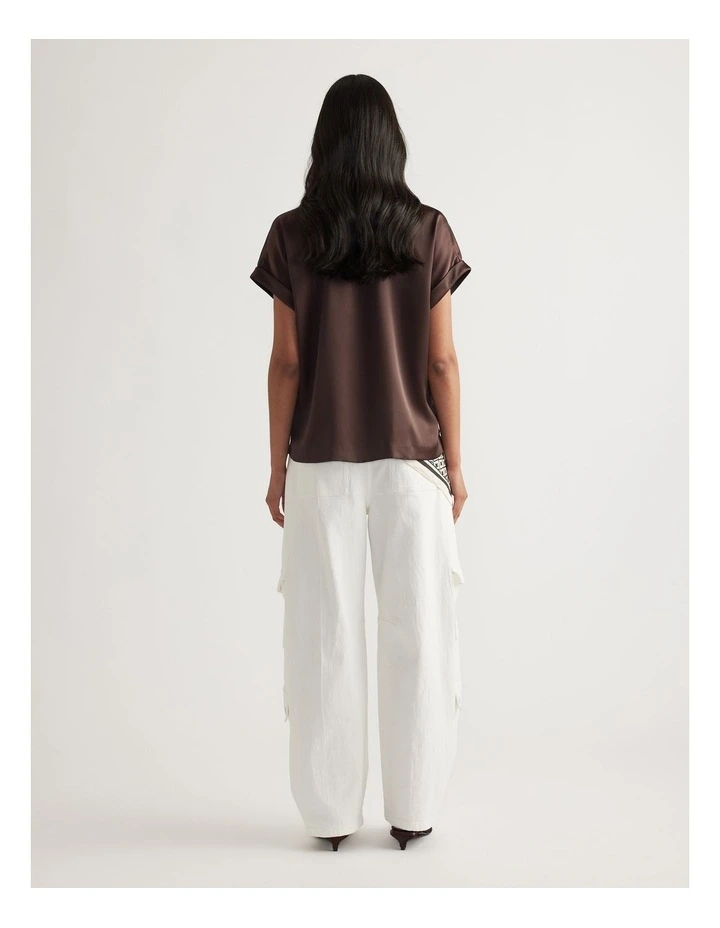 AnnMaree Satin Tee image 2