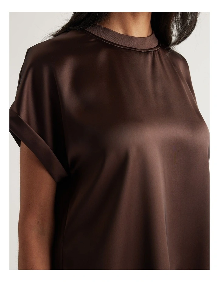 AnnMaree Satin Tee image 3