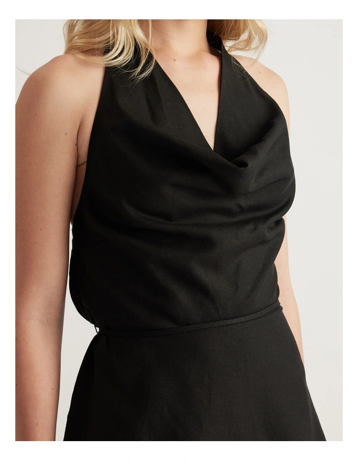 Gwen Linen Blend Halter Top image 3