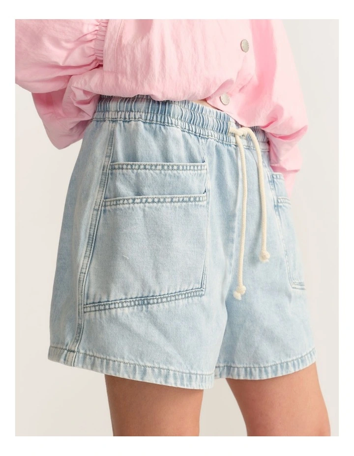D-Luxe Pull On Denim Shorts image 3