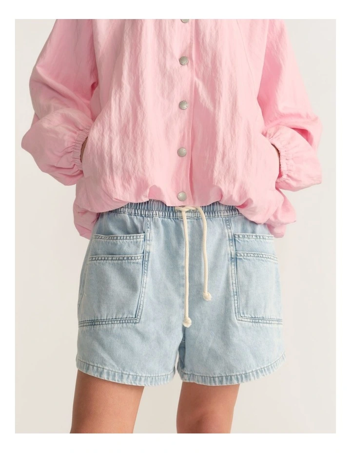 D-Luxe Pull On Denim Shorts image 4