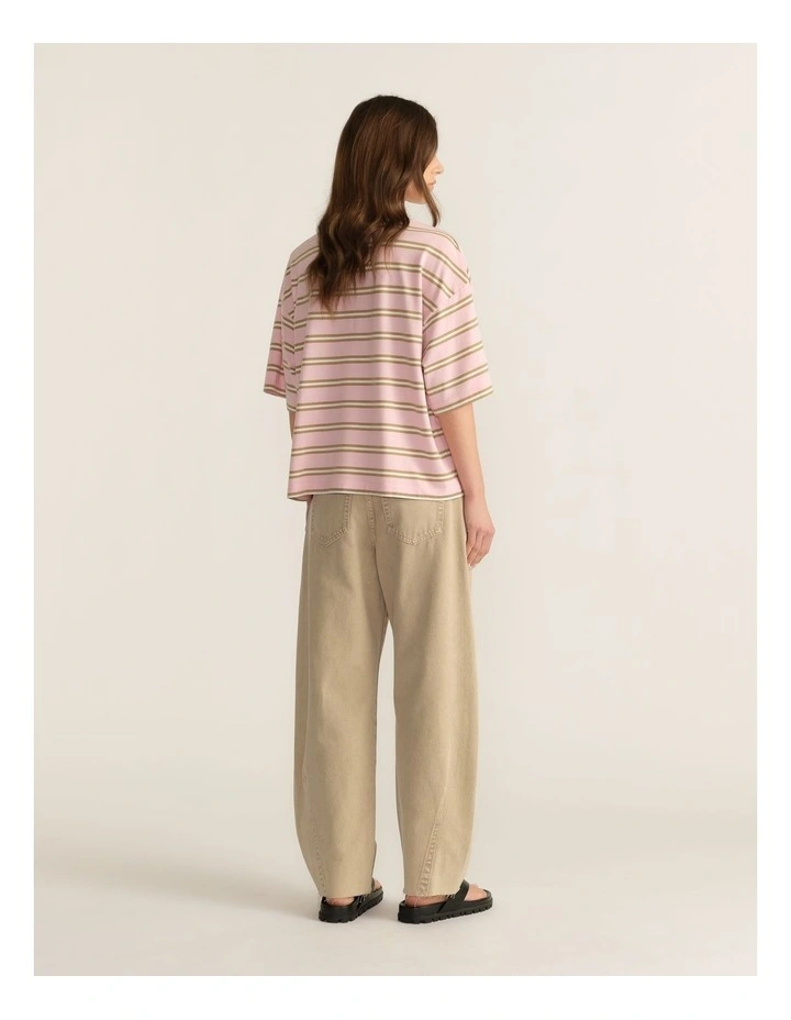 D-Luxe Short Sleeve Stripe Tee image 2