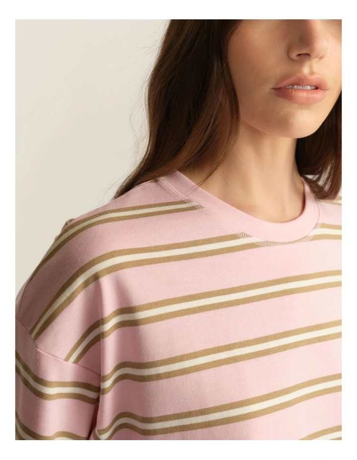 D-Luxe Short Sleeve Stripe Tee image 3