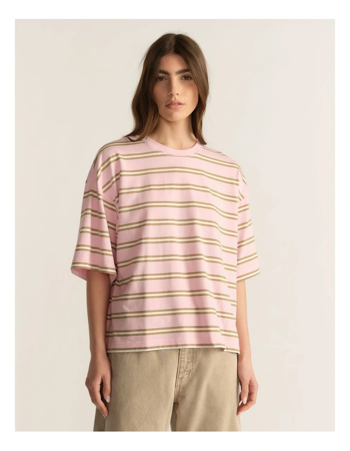 D-Luxe Short Sleeve Stripe Tee image 4