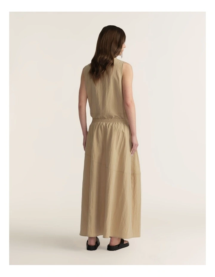 D-Luxe Seam Midi Skirt image 2