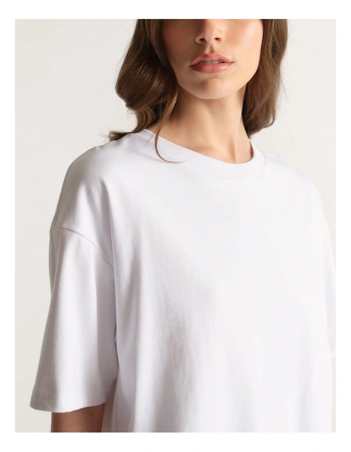 D-Luxe Spliced Tee Dress image 4