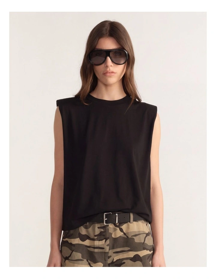 D-Luxe Shoulder Pad Tank image 4