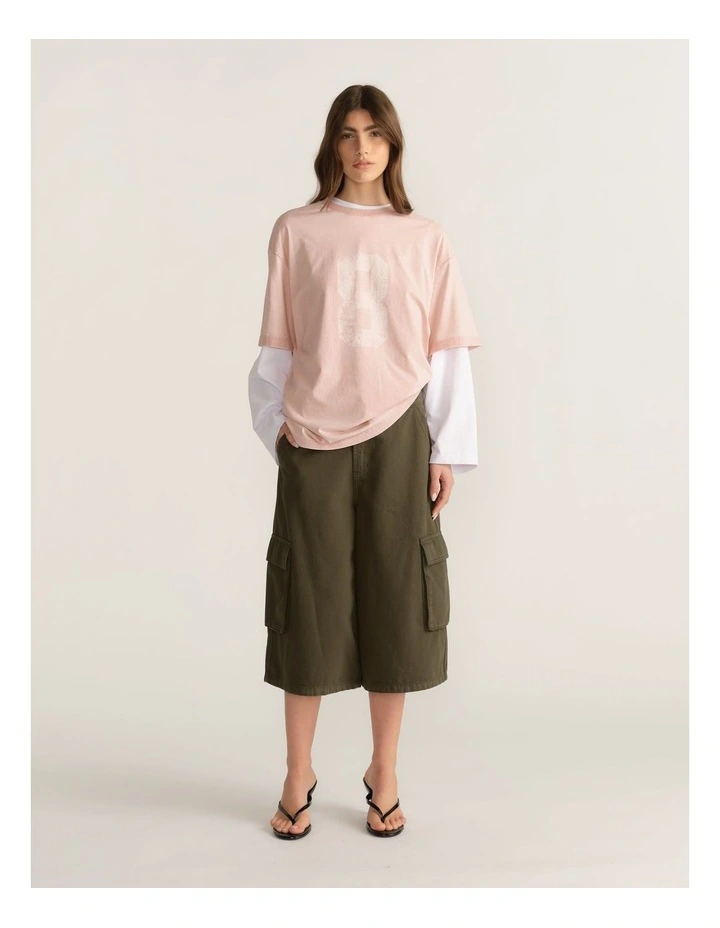 D-Luxe Oversized Washed Tee image 1