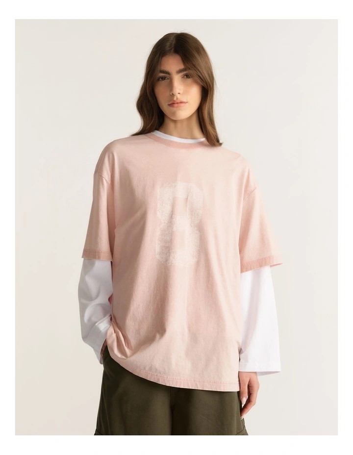 D-Luxe Oversized Washed Tee image 4