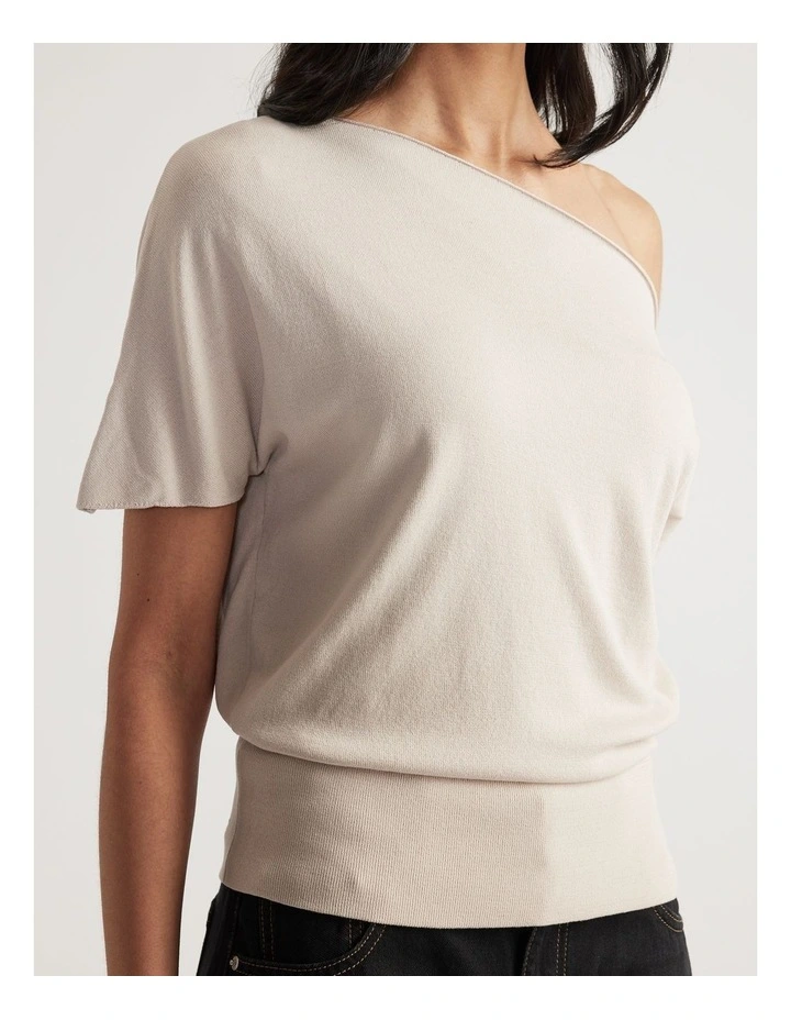 Maeve Off Shoulder Knit Tank image 3