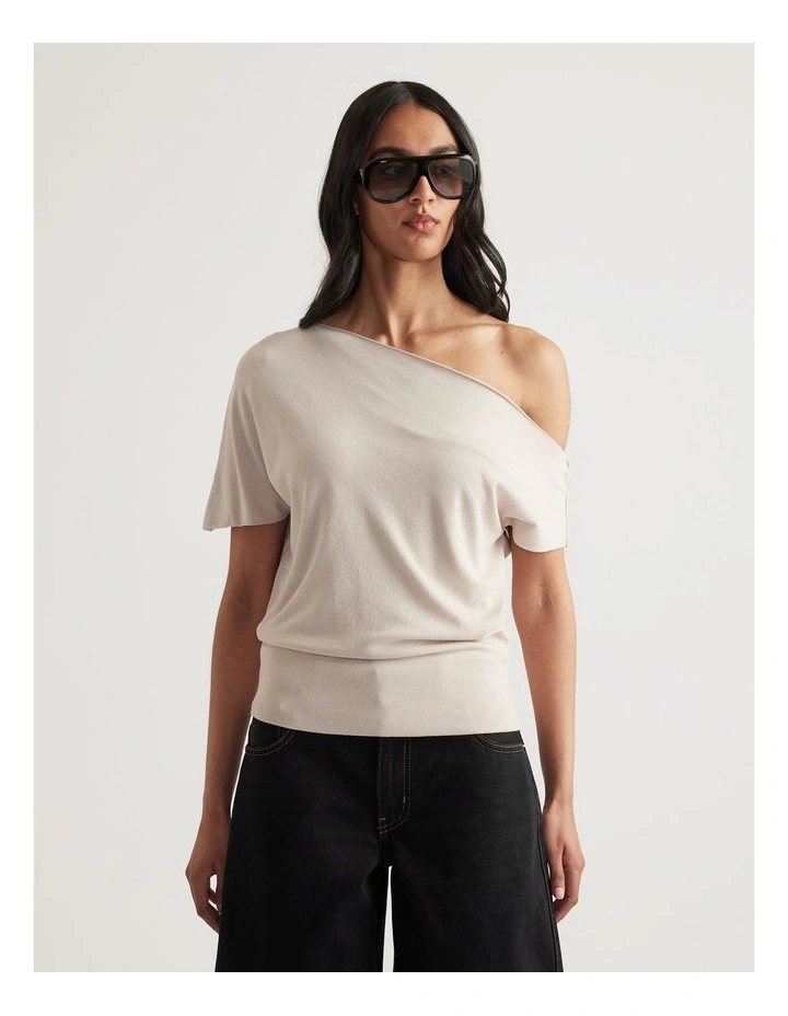 Maeve Off Shoulder Knit Tank image 4