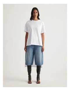 Michele High Low Hem Tee