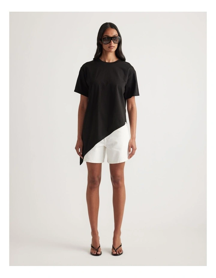 Kirsten Asymmetric Hem Tee image 1