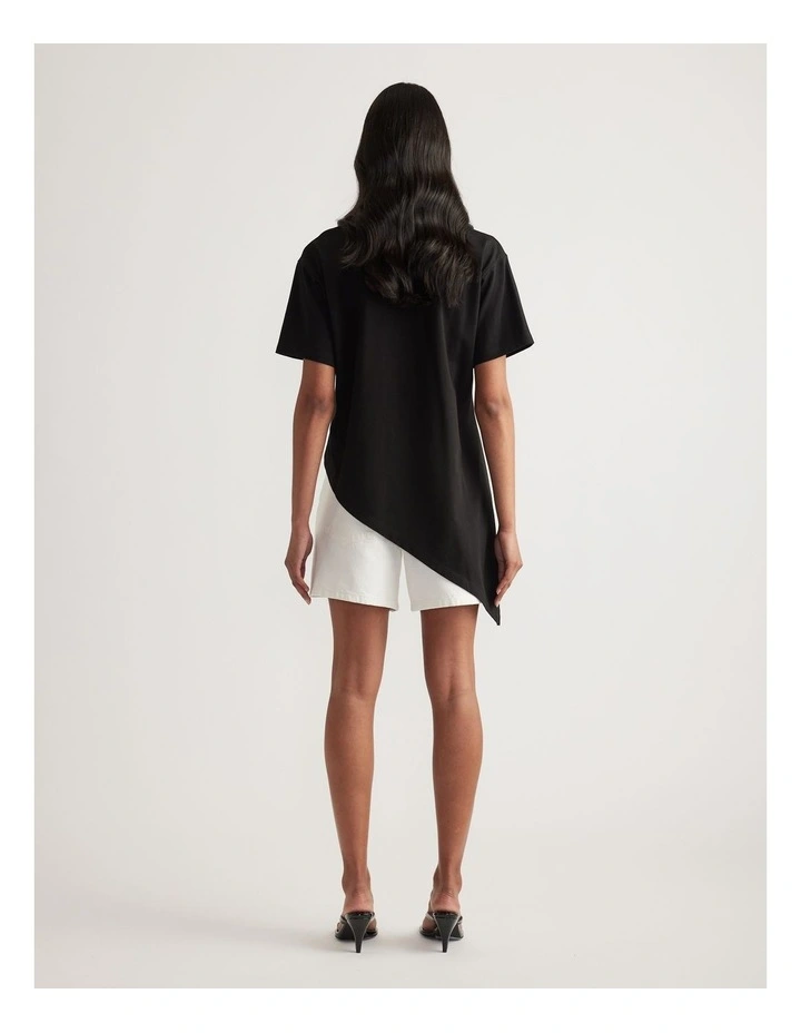 Kirsten Asymmetric Hem Tee image 2