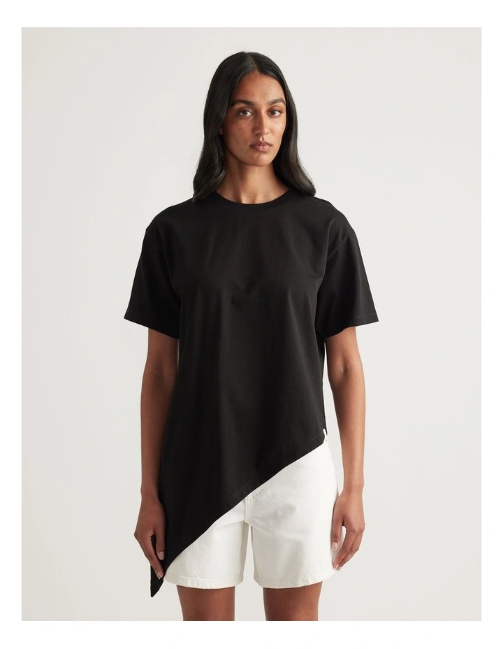 Kirsten Asymmetric Hem Tee image 4