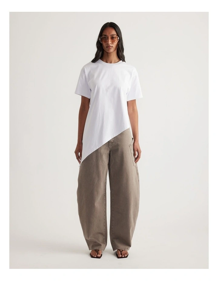 Kirsten Asymmetric Hem Tee image 1