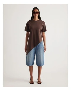 Kirsten Asymmetric Hem Tee