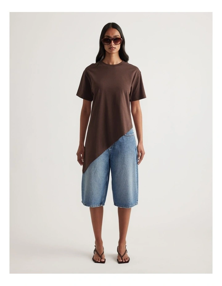 Kirsten Asymmetric Hem Tee image 1