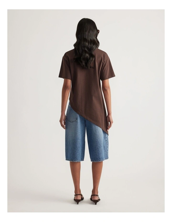 Kirsten Asymmetric Hem Tee image 2