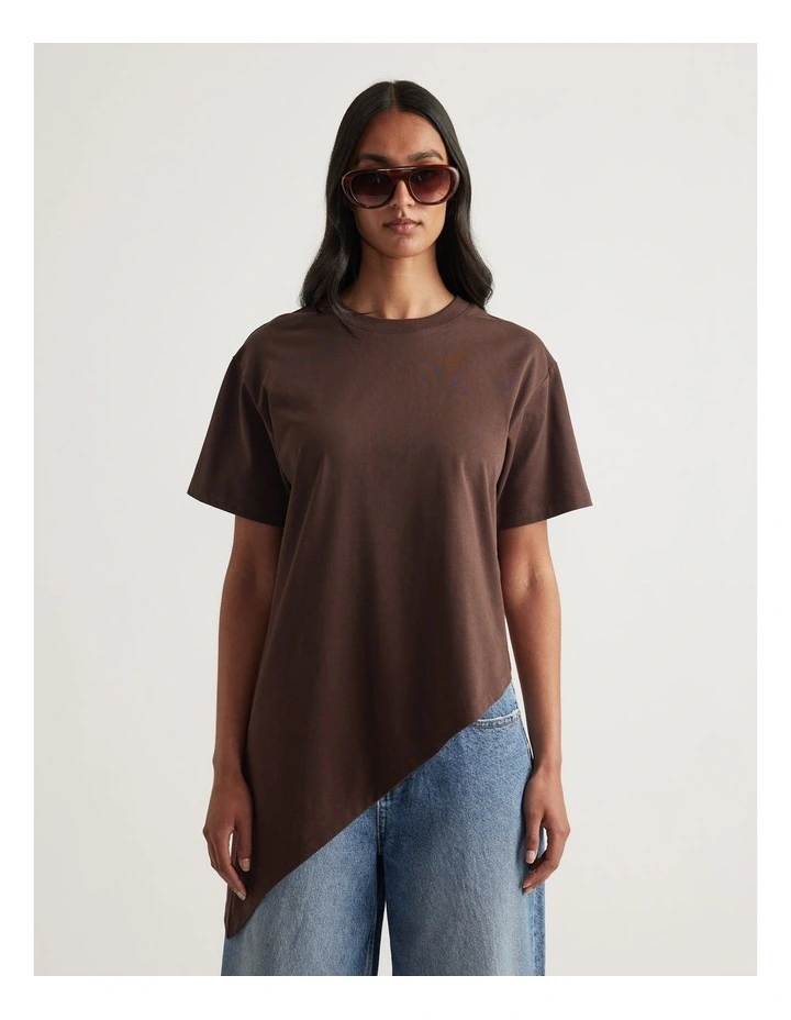 Kirsten Asymmetric Hem Tee image 4