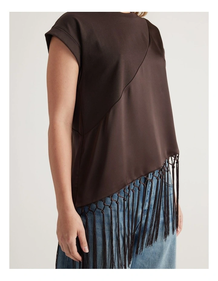 Elsa Fringe Hem Tee image 3