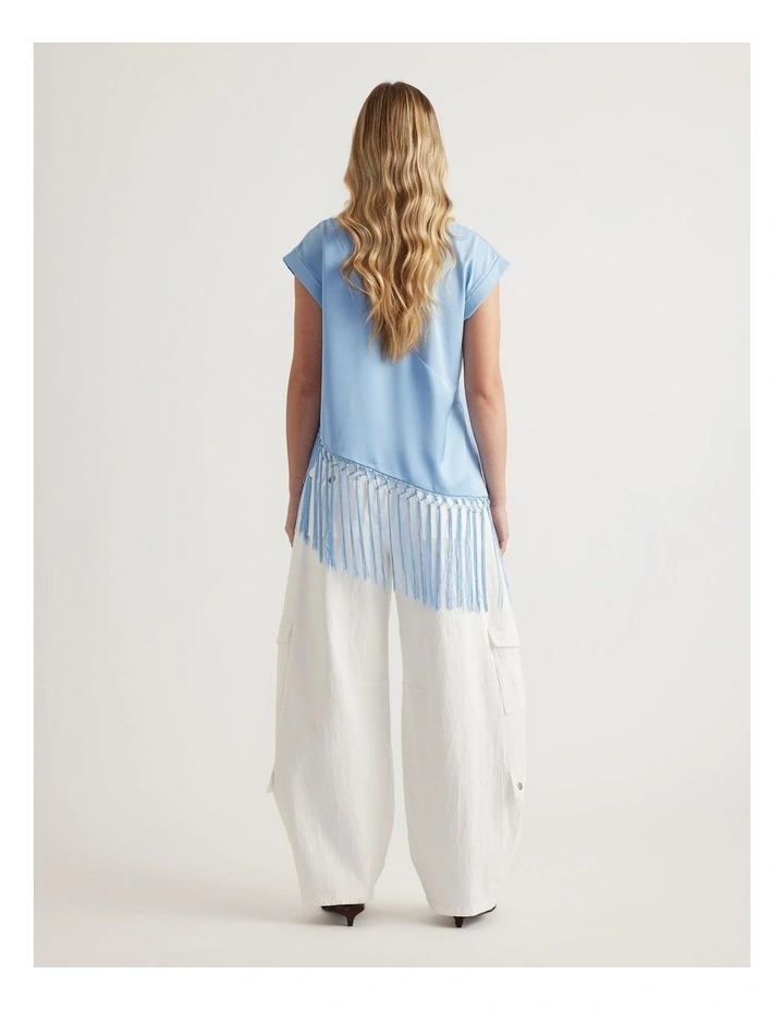 Elsa Fringe Hem Tee image 2