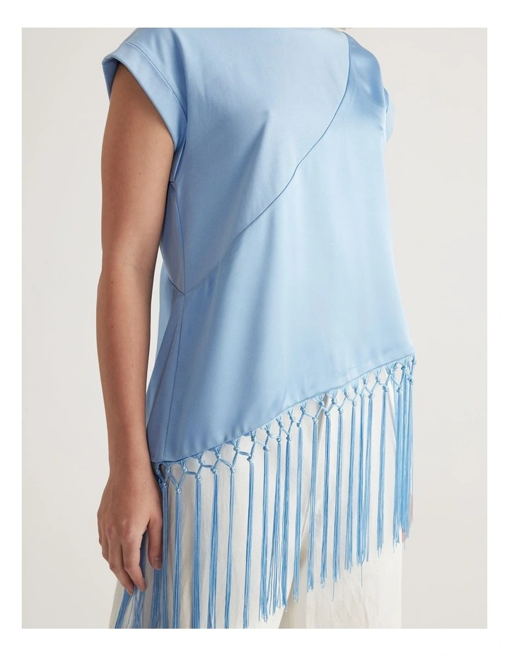 Elsa Fringe Hem Tee image 3