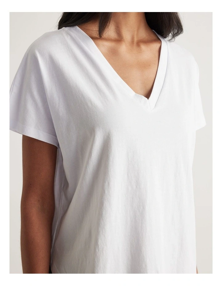 Maria V Neck Tee image 3