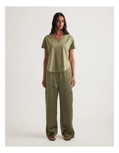 Maria V Neck Tee