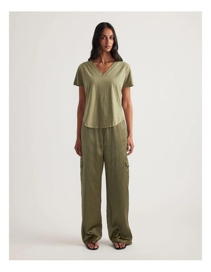 Maria V Neck Tee image 1